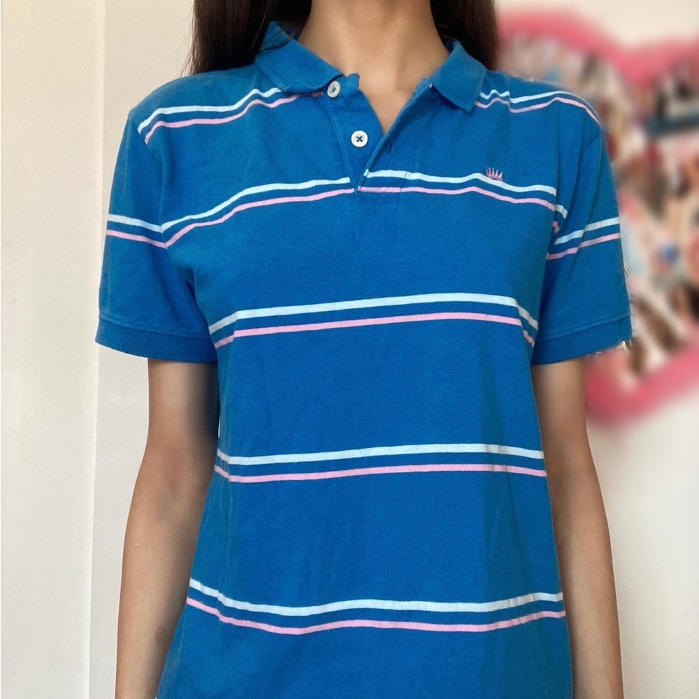 Vintage striped polo